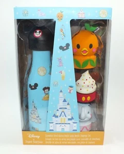 Disney Parks Steel Water Bottle Topper Set Jarrod Maruyama Magic Kingdom of Cute - Picture 1 of 12
