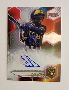 Luis Lara /OF Brewers | 2023 Bowman’s Best Auto #B23-LL - Picture 1 of 7