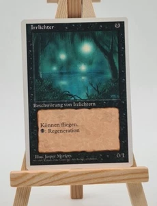 Irrlichter (M1.) 4. Edition Magic Karte MTG Deutsch (Will-o'-the-Wisp M.1) - Bild 1 von 2