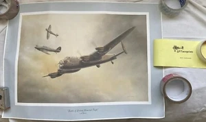 Sammlerstück Vintage Battle Of Britain Memorial Flight - J.W. Mitchell " Print - Bild 1 von 12