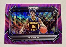 Ja Morant 2023-24 Panini Prizm Draft Basketball Variations Purple Wave #57⭐️