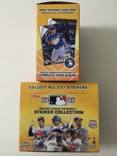 2020 Topps Major League Baseball Sticker Collection U pick complete a set 1-237 