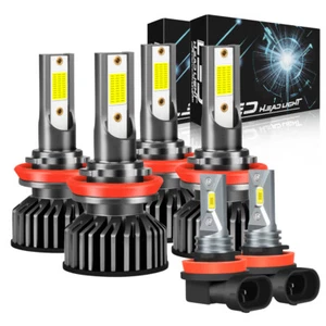 For Mazda CX-5 GT GX Sport Utility 2.5L 2013-2016 LED Headlight Fog Light Bulbs - Picture 1 of 16