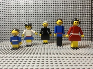 LEGO® Homemaker - (200) Family - 5 Großkopffiguren aus dem Jahr 1974 - Bild 1 von 6