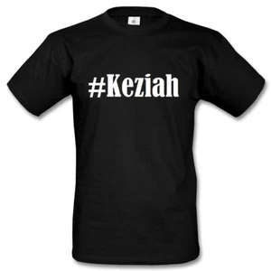 Camiseta #Keziah Hashtag Rombo para Mujer Hombre y Niño - Imagen 1 de 3