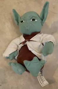Star Wars Trilogy Yoda Buddies Plush Bean Bag Toy Doll 7" - Picture 1 of 4