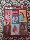 Patons Knitting Pattern Book 1202 One Ball 6 Designs Tea Cosy Hat Tie Vintage