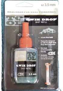 Wright & McGill Qwik Drop Shot Refill non lead sz 3.5 mm - Picture 1 of 2
