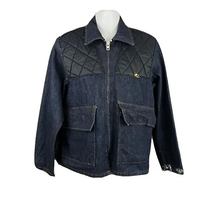 Sears Sports Center VTG 70s Shooting Duck Hunting Gamebag Jacket Mens Size Small - Image 1 of 4