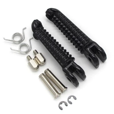 Front Footrests Foot pegs For Yamaha YZF R1 R1M RaceBase R1S YZF600 R6R R6S Foto 1 de 4