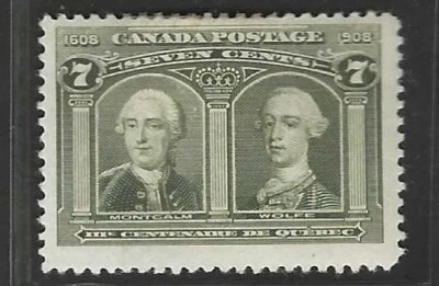 CANADA 1908 SCOTT # 100 MINT HINGED F-VF - Image 1 of 2