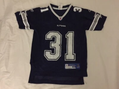 Camiseta Dallas Cowboys Roy Williams Niños Pequeña Juvenil Azul Reebok Malla NFL Foto 1 de 4