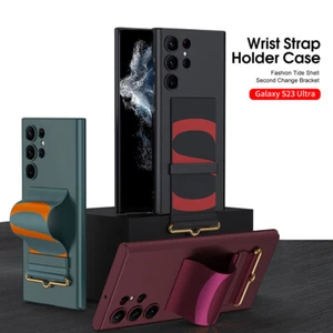 Shockproof Protecor Case For Samsung Galaxy S23/S23+/S23 Ultra Wristband Cover - Picture 1 of 14