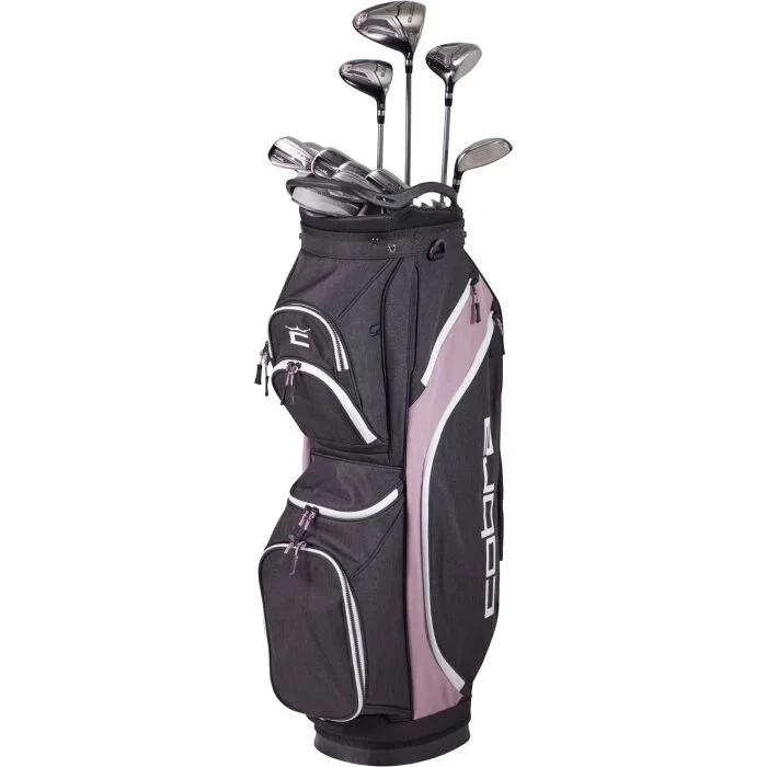 Women Cobra Fly XL 12 Piece Black/Lilac Complete Set Club Set Graphite