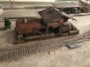 EDIFICIO FALLER PARA TEMAS MILITARES DE LA SEGUNDA GUERRA MUNDIAL - ESTACIÓN DE TREN, ESCALA HO - Imagen 1 de 15