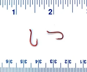 100 GT Top Quality Red Salmon Egg Octopus Fishing Hooks size 12 - Picture 1 of 1