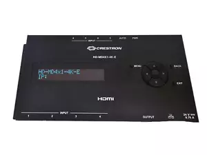 Crestron 4x1 4K HDMI Schalter - HD-MD4X1-4K-E - Bild 1 von 4