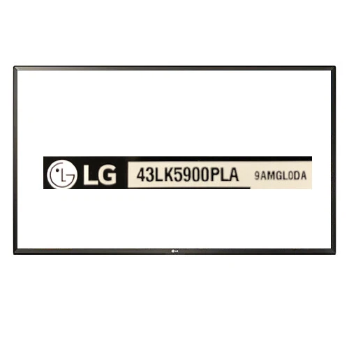 LG 43LK5900PLA Black Front Frame NEW - Image 1 of 1