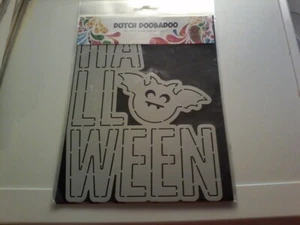 DUTCH DOOBADOO STENCIL FOR SCRAPBOOKING NEW (B43) HALLOWEEN - Picture 1 of 1
