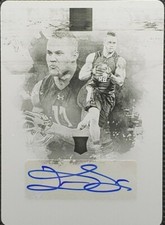 DANIEL LASCO 2016 Panini Impeccable RC DUAL AUTO PRINTING PLATE SP 1/1 Saints of