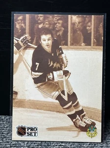 1991-92 Pro Set - #593 Rod Gilbert - Picture 1 of 2