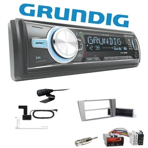 Autoradio Grundig für Jaguar X-Type ab 2002 anthrazit Bluetooth DAB+ USB AUX - Bild 1 von 5