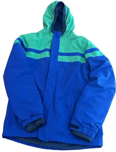 Lands’ End Kids Squall Parka Grow A Longs Jacket Size XL / 18-20 Insulated Nylon - Picture 1 of 7