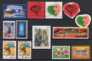 France 2000 : Good Complete Year of Very Fine MNH Stamps - Face Value : +34.50€ - Picture 1 of 6