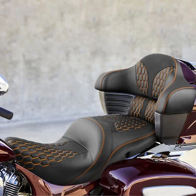 Asiento delantero trasero y respaldo del maletero apto para Indian Chieftain Limited 2017-2024 2022 Foto 1 de 4