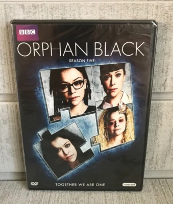 ORPHAN BLACK (3) DVD Set ~ Season Five ~ Together We Are One ~ NEW SEALED - Image 1 of 2