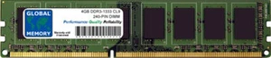 4GB DDR3 1333MHz PC3-10600 240-PIN Memoria Dimm RAM Para / Piezas/Placas Base - Imagen 1 de 1
