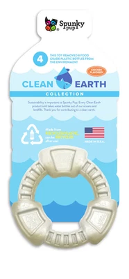 Juguete para perro cachorro valiente, anillo para masticar con sabor a pollo Foto 1 de 2