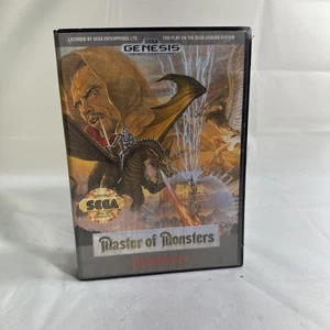 CLEAN Master of Monsters Sega Genesis komplett in Box CIB original - Bild 1 von 7