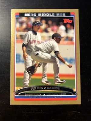 2006 Topps - Jose Reyes, Kazuo Matsui #651 Gold /2006 - Image 1 of 2