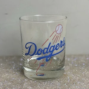Vintage LA Dodgers Major League Baseball Small Drinking Glass Uses Showcase Only - Picture 1 of 6