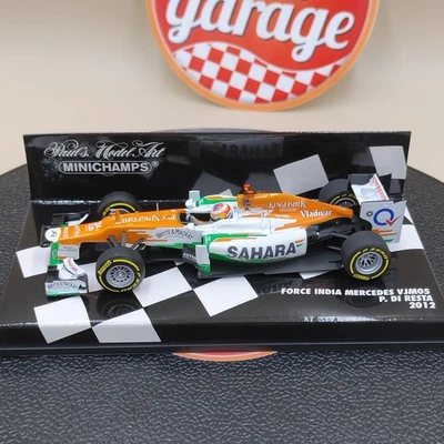 MINICHAMPS 1/43 Force India Mercedes VJM05 Paul di Resta 2012 410120011 - Image 1 of 4