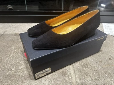 Vintage Polo Ralph Lauren Suede Pumps Dress Shoe Womens Size 6.5B Italy VTG - Image 1 of 4