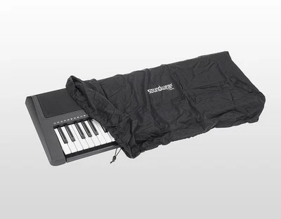 Soundwear Elastische Keyboard Abdeckhaube, 61 Tasten, 85 - 102 cm, schwarz - Bild 1 von 2