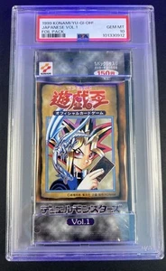 Yu-gi-oh Volume 1 1999 Confezione Originale Sigillata in Fabbrica - PSA 10 - Foto 1 di 2