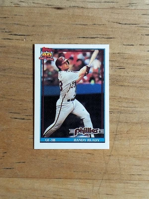 1991 Topps Micro #137 Randy Ready - Image 1 of 2