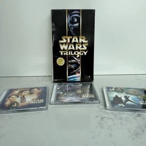 STAR WARS TRILOGIE VIDEO CD SET collection collector - Photo 1/8