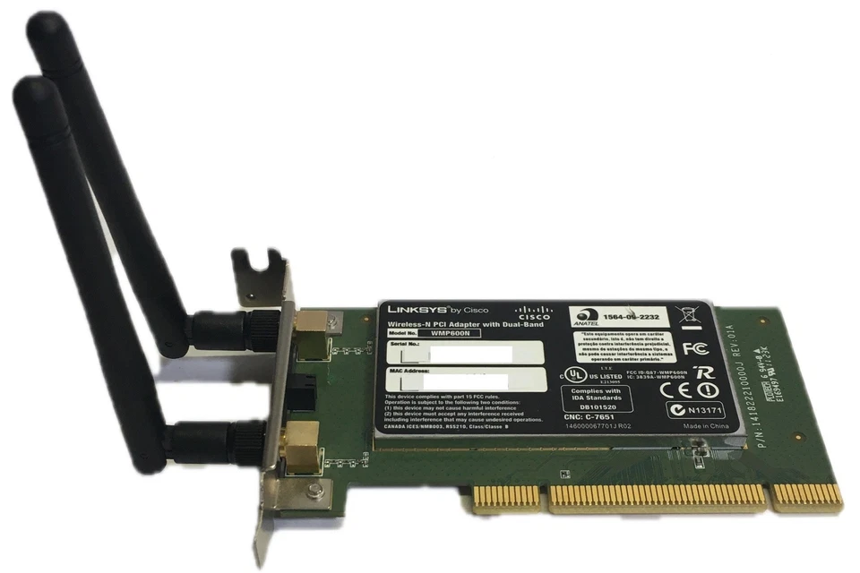 Linksys WMP600N Wireless-N PCI Adapter - Bild 1 von 1