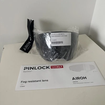 Visiera Casco Airoh Commander 2 Dark Smoke + Pinlock 120XLT - Imagen 1 de 4