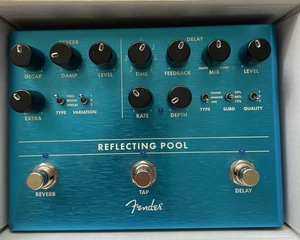 023-4546-000 Fender Reflecting Pool Delay & Reverb Electric Guitar Pedal - Picture 1 of 8