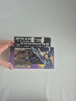 Transformers G1 Decepticon Insecticon Shrapnel - Complete - Image 1 of 4