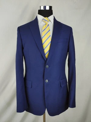 Joseph Abboud 40L Navy Blue Blazer Suit Sport Coat Jacket Wool - Image 1 of 4