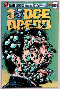 Judge Dredd #30 B Bolland Cover - Eagle Comics - J Wagner - A Grant - C Ezquerra - Picture 1 of 5