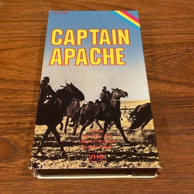 Captain Apache (VHS, 1986) - Good - 25% Off 2+!! - Image 1 of 4