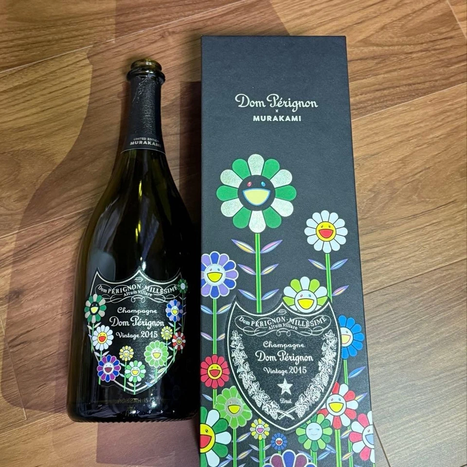 Dom Pérignon Vintage 2015 Takashi Murakami Flasche leer mit Box Sammlerstück - Bild 1 von 1