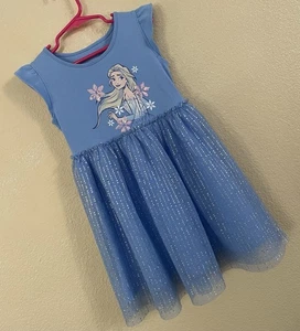 Vestito tutù Frozen Elsa Frozen Disney 5T di Jumping Beans - Foto 1 di 4